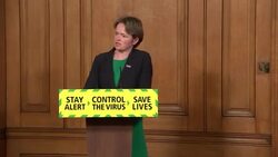 Dido Harding answers questions at daily coronavirus press conference News Clip