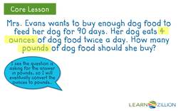 Converting Units of Measurement: Solving Real World Weight Problems Instructional Video