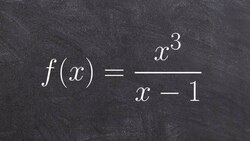 How do you graph a rational function with asymptotes Instructional Video