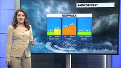 Rain today and tomorrow, weekend looking sunny with highs in mid-70s News Clip