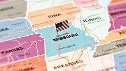 Missouri from USA States Stock Footage