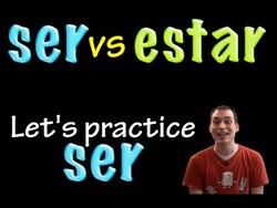 Ser vs Estar - Ser practice (intermediate) Instructional Video