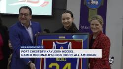 Port Chester's girl makes it to 2024 McDonald's All-American Basketball Game News Clip