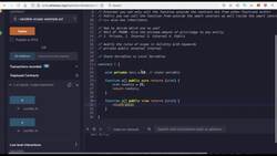 The Complete Solidity Course - Zero to Advanced for Blockchain and Smart Contracts - Visibility - Public Private Internal External - in Solidity III Instructional Video