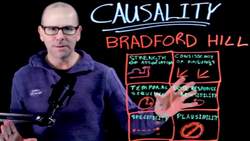 Causality. Why you shouldn't use Bradford Hill criteria! Instructional Video
