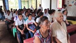 CLEAN : People attend mass for late Nicaraguan poet Ernesto Cardenal News Clip
