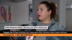 Toronto-area spa closes pools after customers report staph infections News Clip