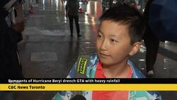 Remnants of Hurricane Beryl expected to bring torrential downpours to GTA News Clip