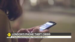 Mobile phone theft reaches highest recorded level in London News Clip