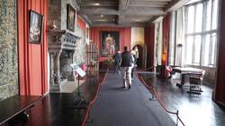 England, Leeds Castle - Queen's Gallery Stock Footage