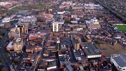 Aerials of Milton Keynes News Clip