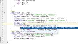 Selenium WebDriver Advanced - Industry Standard Framework - Utilizing Checkpoint Class in Test Method Instructional Video