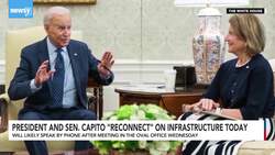 President Biden And Sen. Capito To 'Reconnect' On Infrastructure News Clip