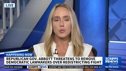 Texas Democrats leave state to stall redistricting effort News Clip