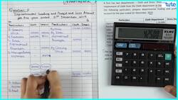 Departmental Accounts: Calculation of Stock Reserve Instructional Video