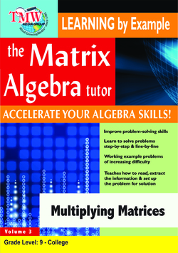 Multiplying Matrices Instructional Video