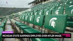 Michigan State Suspends Employee Over Hitler Image News Clip