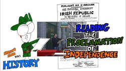 The Proclamation in Letterkenny read by John D Ruddy Instructional Video