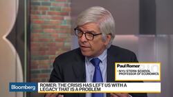 Nobel Winner Romer Says Fears of Another Crisis Stifle Investment News Clip