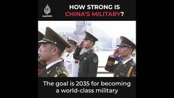 How strong is China’s military today? News Clip