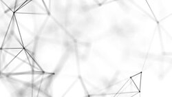 Black soft dots smoothly moving with connected lines Abstract Polygonal Geometrical with connected polygons plexus points, dots, lines, triangles Animation For network, Medical Stock Footage