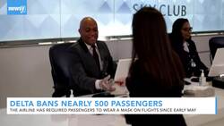 Delta Has Banned Almost 500 People For Not Wearing Masks News Clip