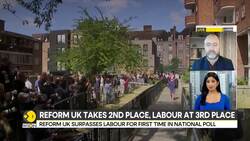 UK: Labour Drop To Third Place In Shock New Poll As Support Plummets | World News | WION News Clip
