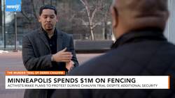 $1M Fencing For Derek Chauvin Trial Angers Some Minneapolis Activists News Clip