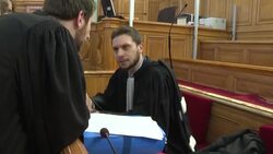 CLEAN : Images from French court as surgeon faces vast paedophilia trial News Clip