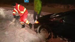 Drivers face tricky commute through slushy roads Tuesday morning News Clip