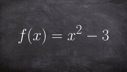 Learn how to step by step find the inverse of a quadratic function Instructional Video