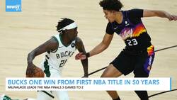 Bucks Seek First NBA Finals Championship In 50 Years Against Suns News Clip