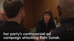 Rachel Reeves backs Labour’s controversial attack ad against Sunak News Clip