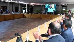 CLEAN : Honduras presidential election: Tegucigalpa mayor meets with Evangelical Confraternity News Clip