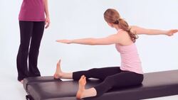 How to Do the Saw in Pilates Instructional Video