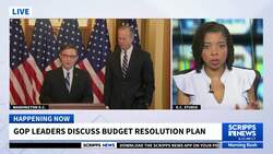 Republicans try again to pass budget resolution plan News Clip