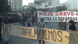 Brazil general strike paralyses major cities Instructional Video