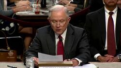 Sessions: “The suggestion that I participated in any collusion with the Russian government … is an appalling and detestable lie.” News Clip