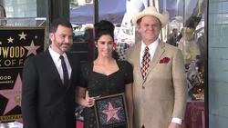 Sarah Silverman accepts Hollywood Walk of Fame star with trademark dark humor News Clip