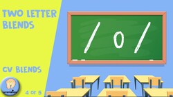Two Letter Blends "o" | CV Blends | Early Phonics | 4/5 Instructional Video