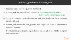 Multi-Paradigm Programming with Modern C++ - Synchronization with Mutexes Instructional Video