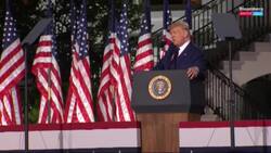 Donald Trump Accepts the Republican Nomination for President News Clip