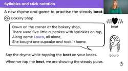 Reading and playing using simplified notation Instructional Video