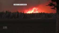 Footage shot by Cranberry Portage resident shows massive out-of-control-wildfire that led to evacuation News Clip