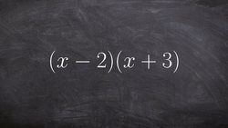 Using the Box Method to Multiply Two Binomials - Math Tutorial Instructional Video