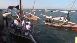 CLEAN : Kenyan fishermen protest as UN court hears case on Somalia border dispute News Clip