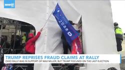 In Return To Rally Stage, Trump Claims 'Fight Has Just Begun' News Clip