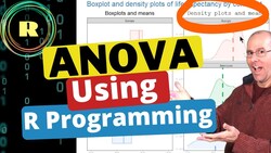 ANOVA using R programming Instructional Video
