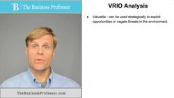 VRIO Analysis Instructional Video