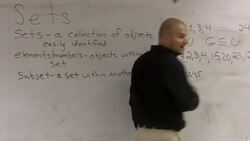 Beginning information on sets Instructional Video